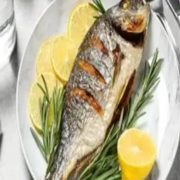 Grilled Sea Bream with Oil & Lemon